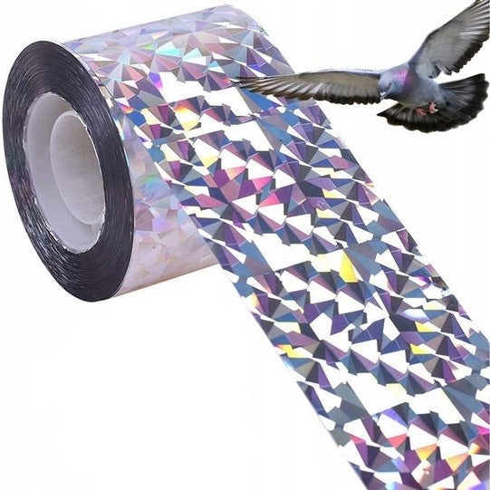 Sperietoare pentru pasari, Holograma, Zola®, reflectorizanta, banda 50 m, latime 2.5 cm Sperietoare pentru pasari, Holograma, Zola®, reflectorizanta, banda 50 m, latime 2.5 cm
